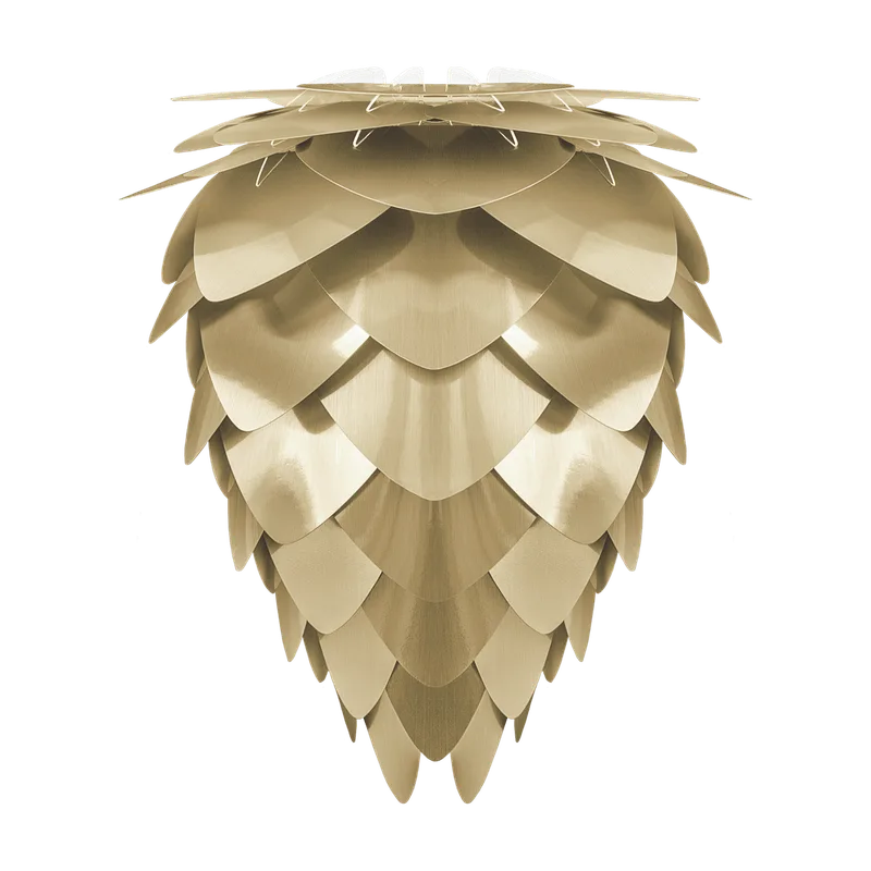 Conia | lampeskærm by UMAGE in Brushed Brass, Medium – product photo