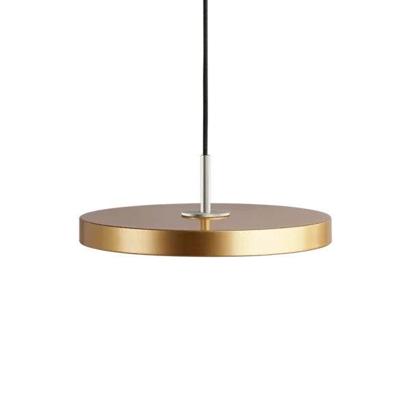 Asteria | pendellampe by UMAGE in Brass, Steel Top, Mini – product photo