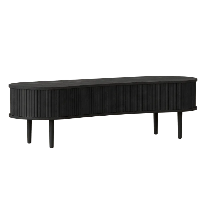 Audacious | TV bænk by UMAGE in Black Oak, Charcoal – product photo