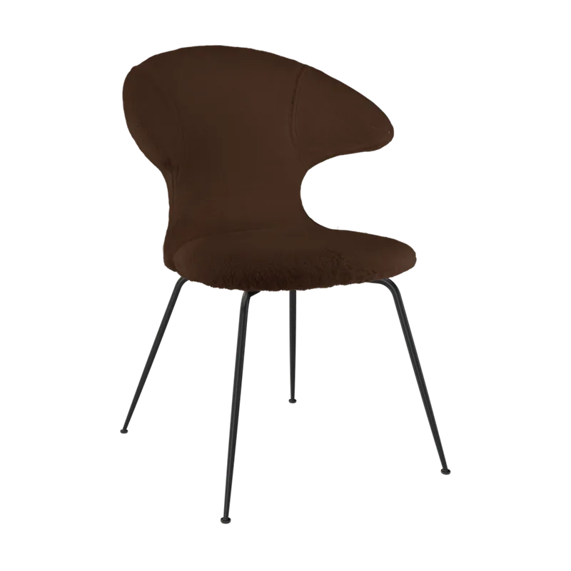 Time Flies | stol van UMAGE in Teddy Brown, Black – productfoto