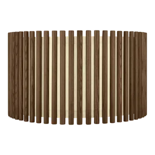 Komorebi | lampeskærm, circle by UMAGE in Dark Oak, Large – product photo 4 of 4