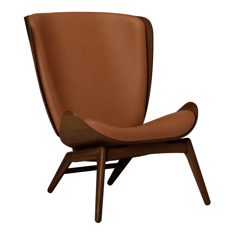The Reader | lænestol by UMAGE in Dark Oak, Cognac – product photo