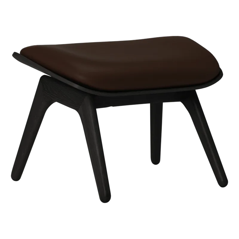 The Reader | ottoman van UMAGE in Black Oak, Brown – productfoto