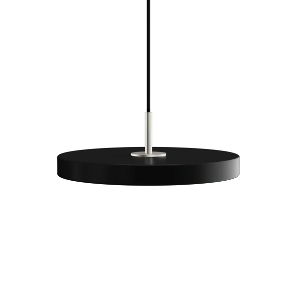 Asteria | pendellampe by UMAGE in Black, Steel Top, Mini – product photo