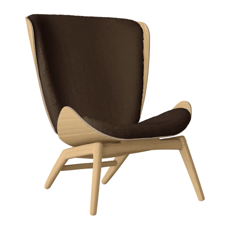 The Reader | lænestol by UMAGE in Oak, Teddy Brown – product photo