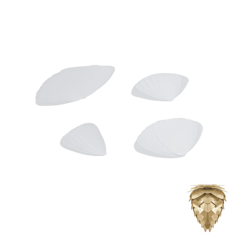 Conia Leaves | reservedel von UMAGE in Brushed Brass, Mini – Produktfoto