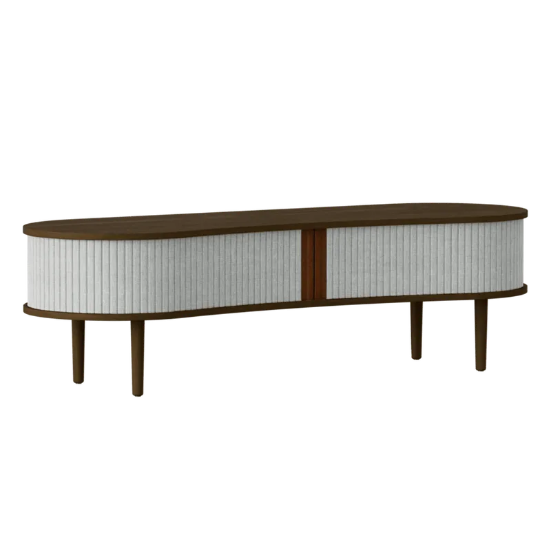 Audacious | TV bænk de UMAGE en Dark Oak, Sterling – photo du produit