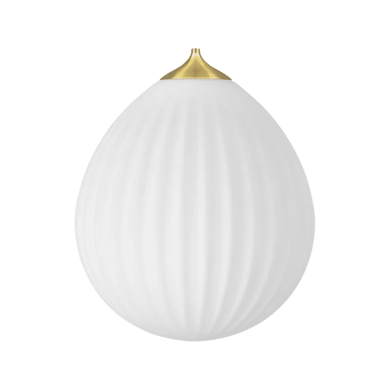Around The World | pendant lampshade by UMAGE in Large, Brushed Brass – product photo