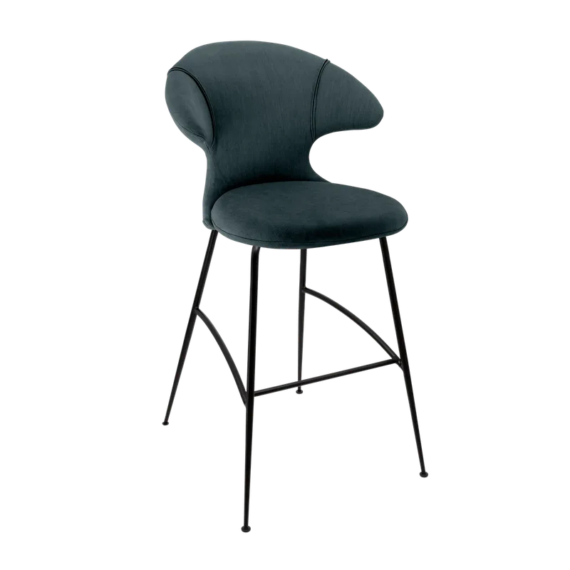 Time Flies | barstol by UMAGE in Quantum Blue, Black – product photo