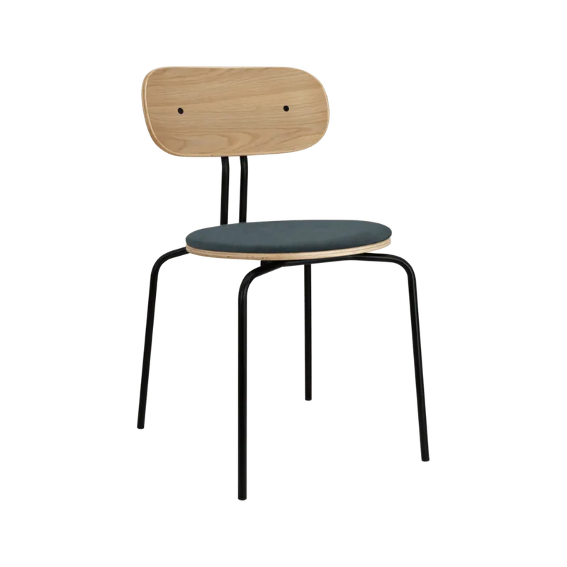 Curious | stol by UMAGE in Oak, Quantum Blue – product photo