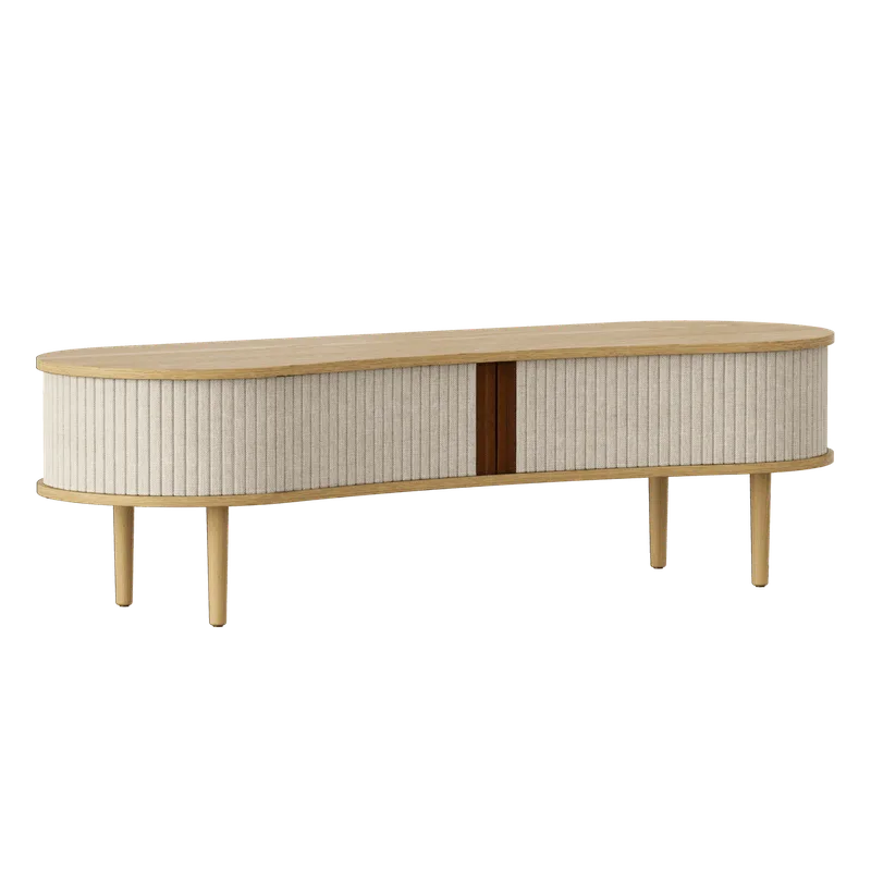 Audacious | TV bænk by UMAGE in Oak, White Sands – product photo
