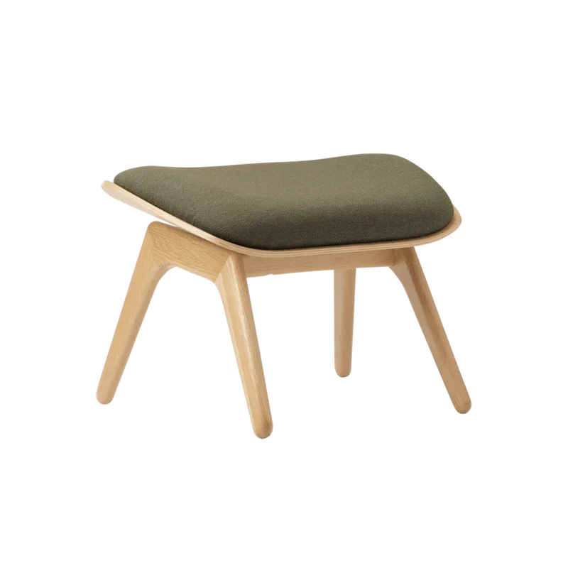 The Reader | ottoman van UMAGE in Oak, Morning Meadows – productfoto