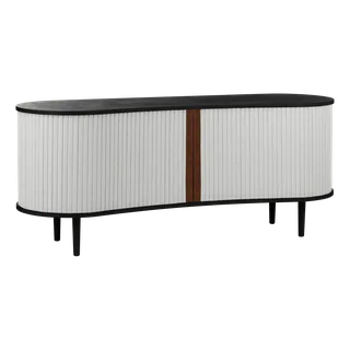 Audacious | skænk van UMAGE in Black Oak, Sterling – productfoto 2 van 2