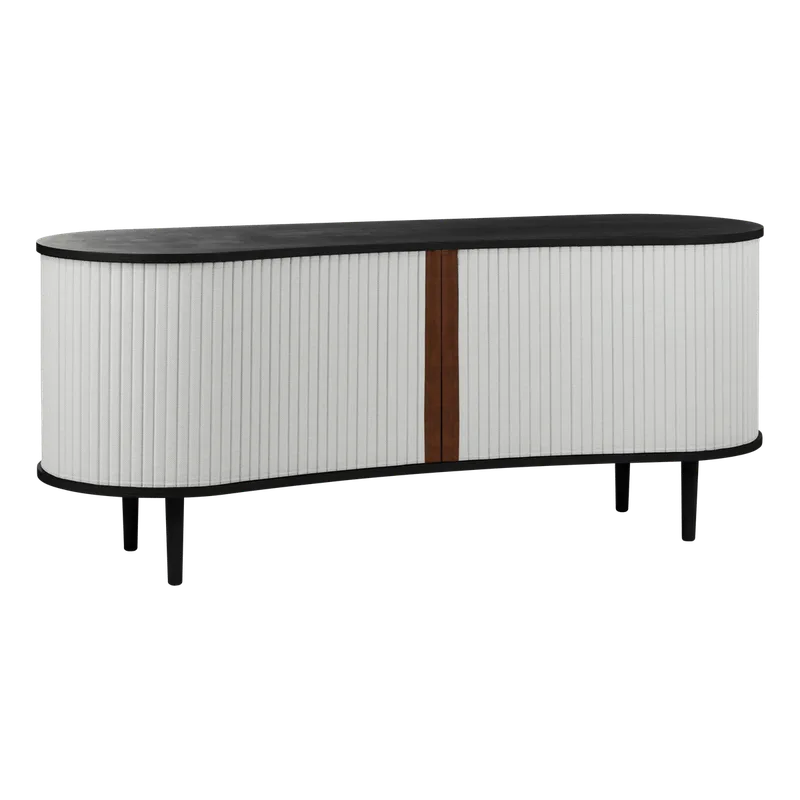 Audacious | skænk van UMAGE in Black Oak, Sterling – productfoto 2 van 2