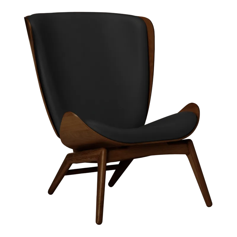 The Reader | lænestol van UMAGE in Dark Oak, Black – productfoto