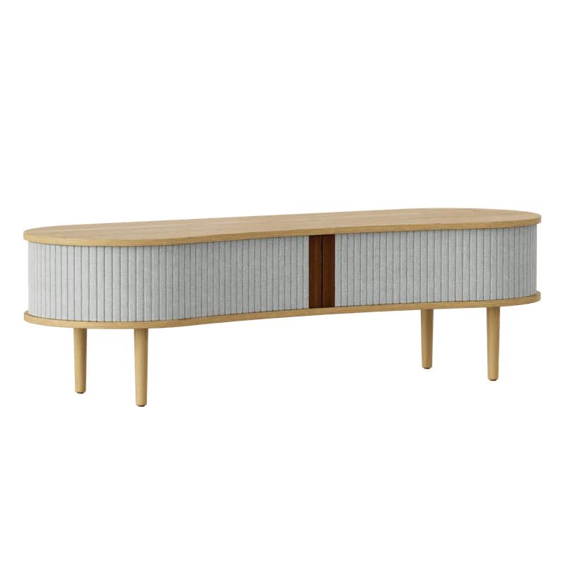 Audacious | TV bænk von UMAGE in Oak, Sterling – Produktfoto