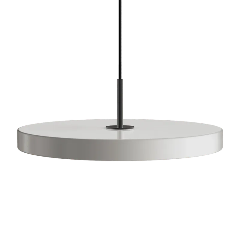 Asteria Plus | pendellampe by UMAGE in Nuance Mist, Black Top, Medium – product photo