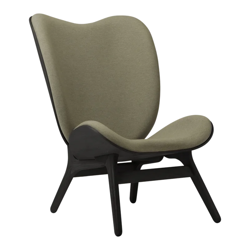 A Conversation Piece | loungestol, høj by UMAGE in Black Oak, Morning Meadows – product photo