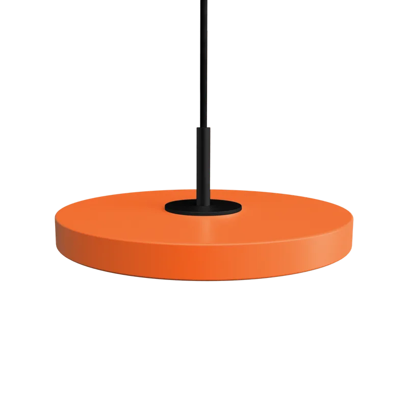 Asteria Micro | pendellampe de UMAGE en Nuance Orange, Black Top – photo du produit