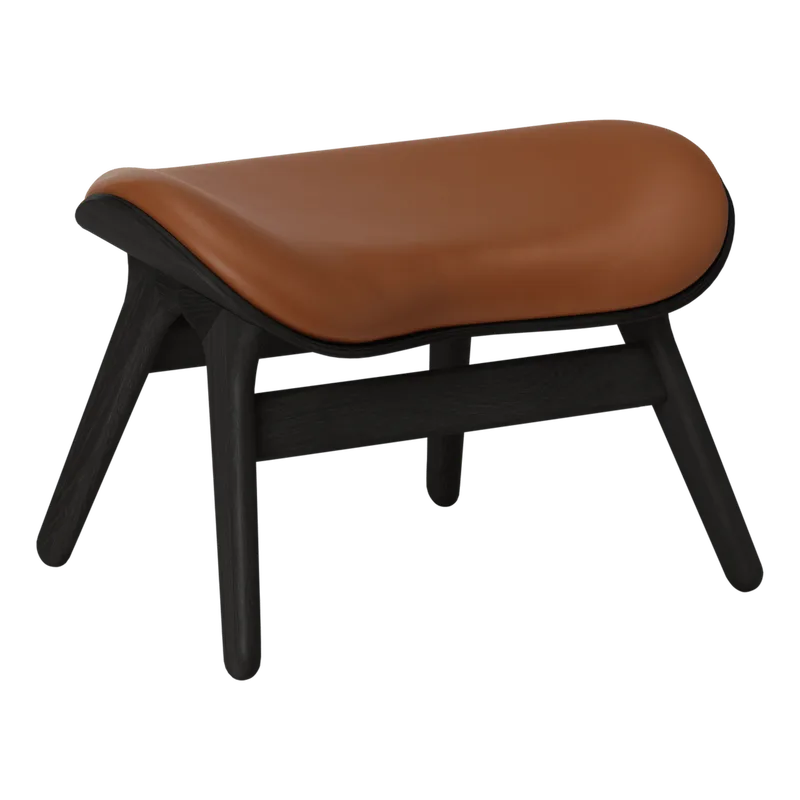A Conversation Piece | ottoman von UMAGE in Black Oak, Cognac – Produktfoto