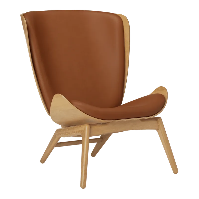 The Reader | lænestol van UMAGE in Oak, Cognac – productfoto
