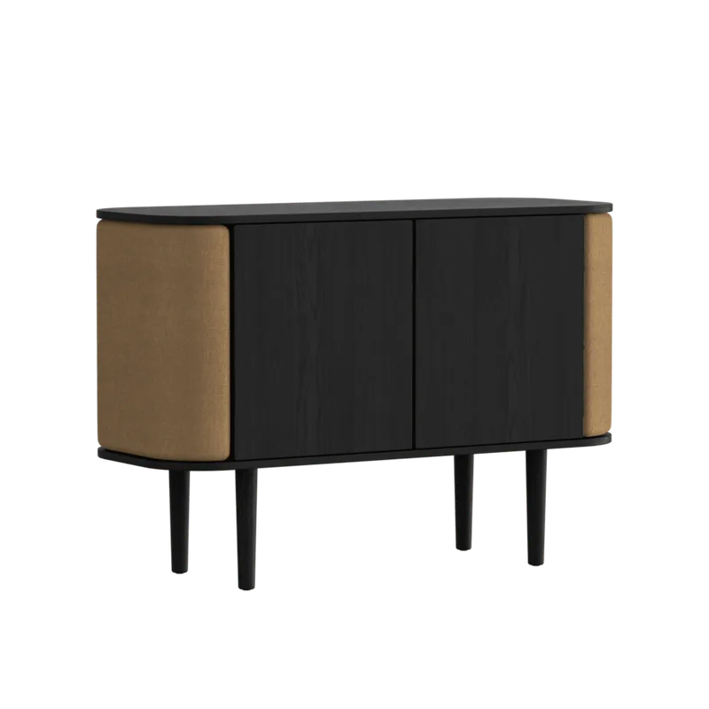 Treasures | 2-dørs skab by UMAGE in Black Oak, Sugar Brown – product photo