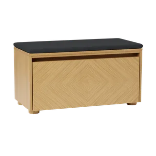 Hideaway | bænk by UMAGE in Grid door, Shadow – product photo 2 of 2