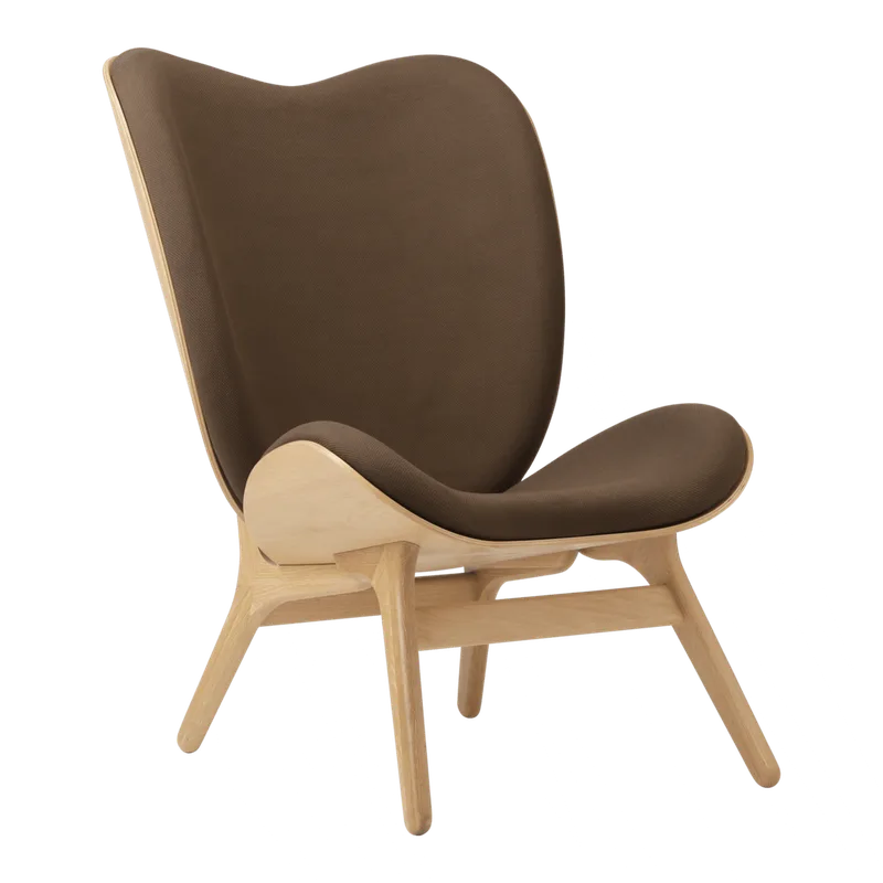 A Conversation Piece | loungestol, høj de UMAGE en Oak, Mocca – photo du produit