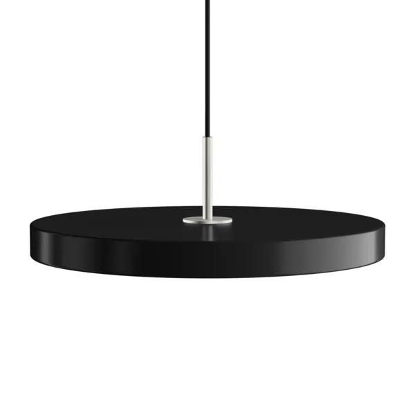 Asteria | pendellampe by UMAGE in Black, Steel Top, Medium – product photo