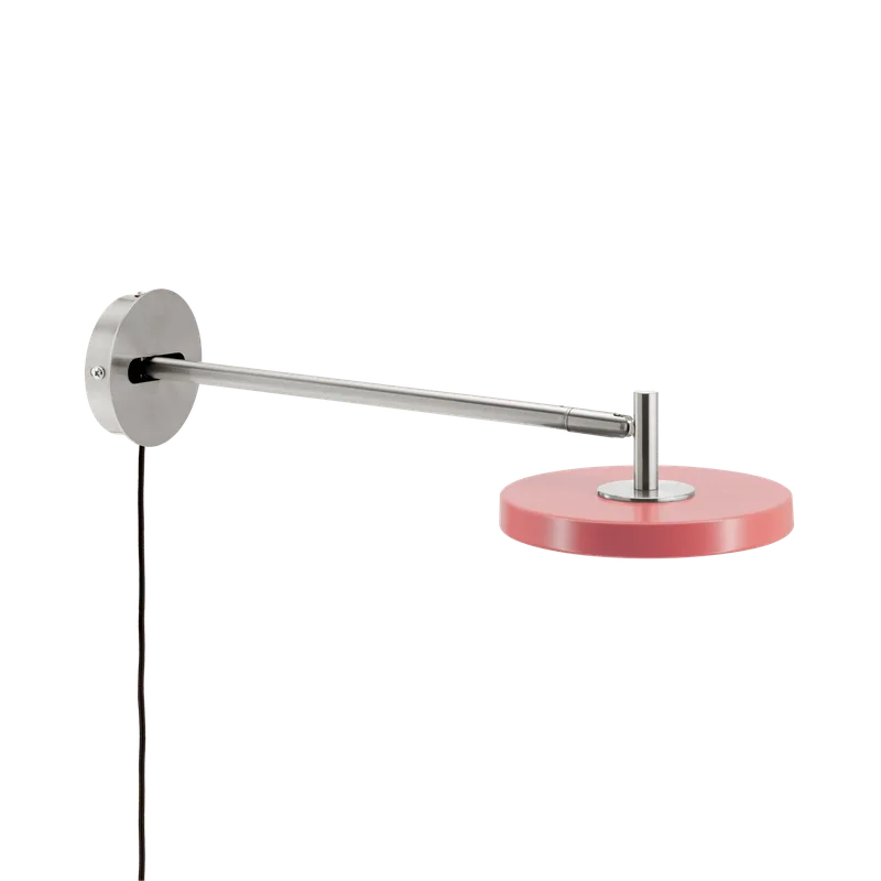 Asteria Long | wall lamp de UMAGE en Steel, Nuance Rose, Not Hardwired – photo du produit