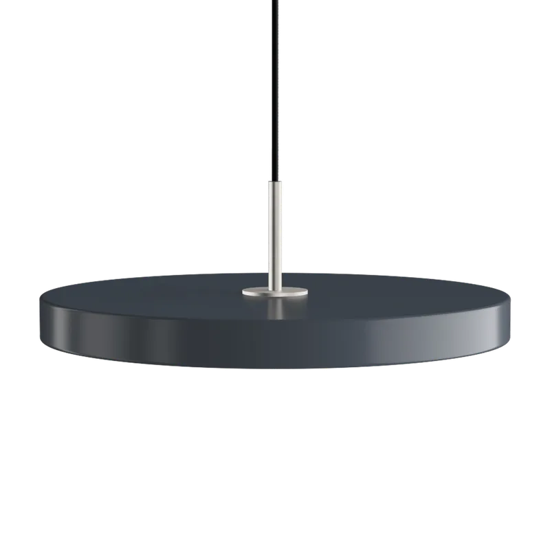 Asteria Plus | pendellampe van UMAGE in Anthracite Grey, Steel Top, Medium – productfoto