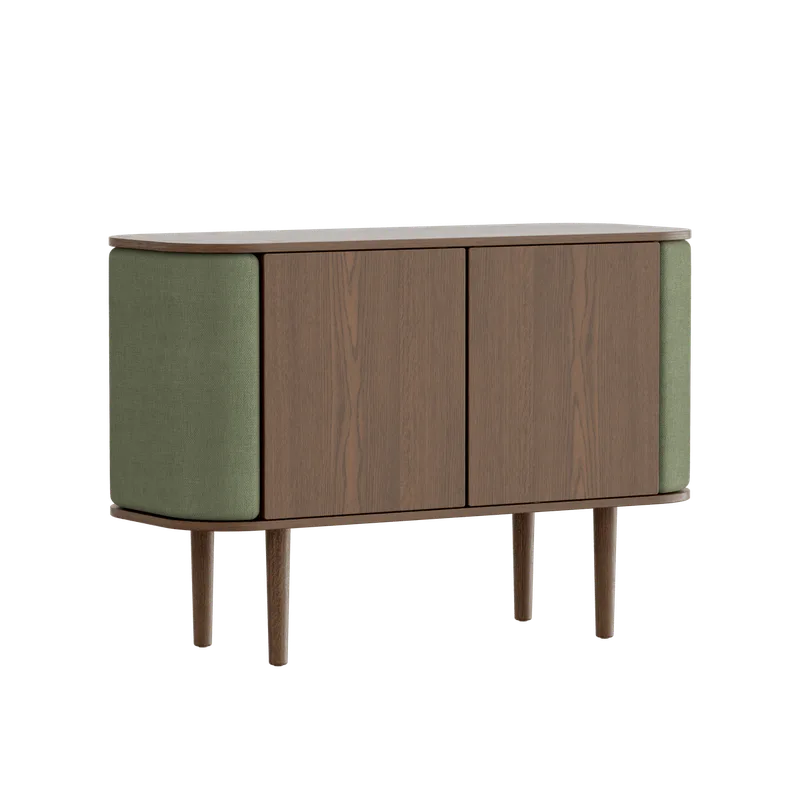 Treasures | 2-dørs skab by UMAGE in Dark Oak, Morning Meadows – product photo