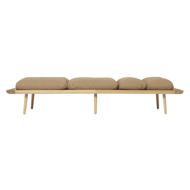 Lounge Around | daybed, Horizons by UMAGE in Oak, Sugar Brown – product photo