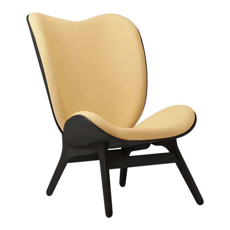 A Conversation Piece | loungestol, høj by UMAGE in Black Oak, Summer Shine – product photo