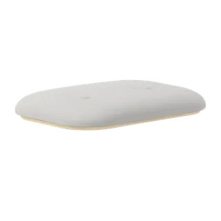Cushion | accessory til Paff skammel van UMAGE in Sterling – productfoto 2 van 2