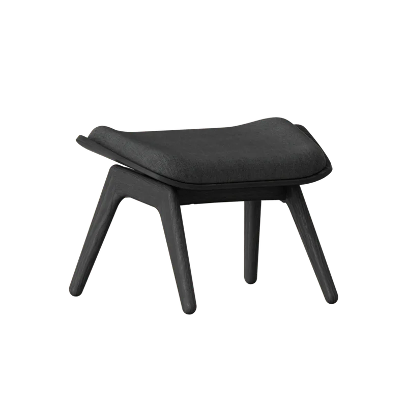 The Reader | ottoman van UMAGE in Black Oak, Shadow – productfoto
