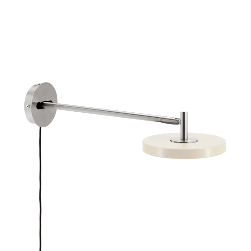 Asteria Long | wall lamp de UMAGE en Steel, Pearl White, Not Hardwired – photo du produit