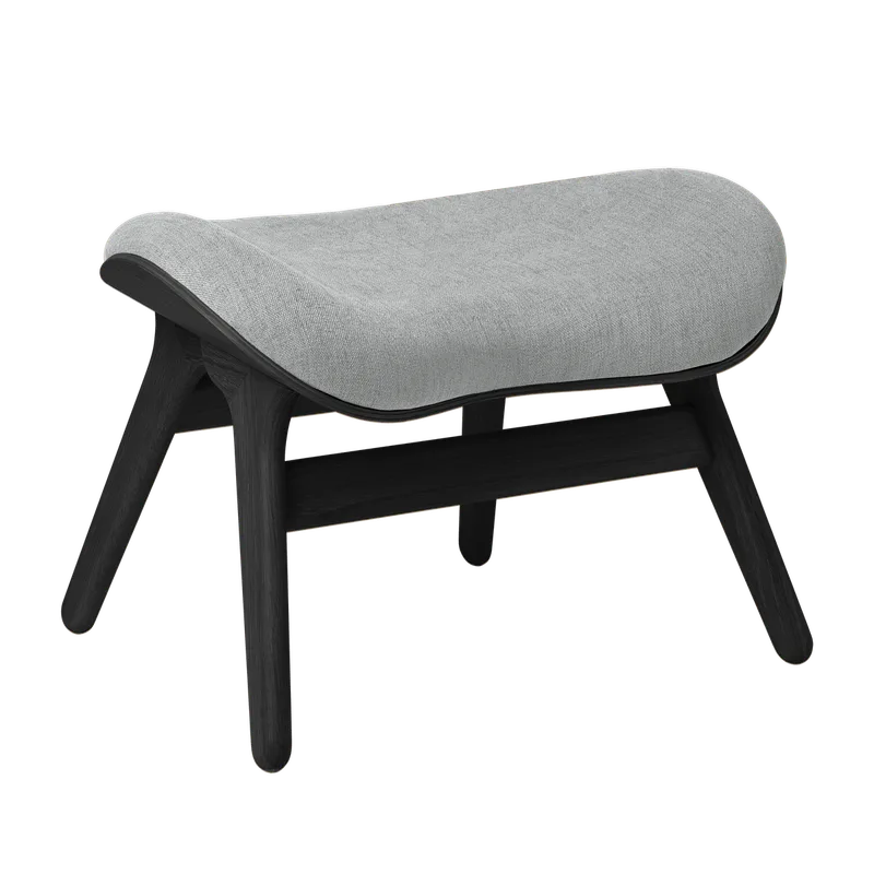 A Conversation Piece | ottoman by UMAGE in Black Oak, Sterling – product photo