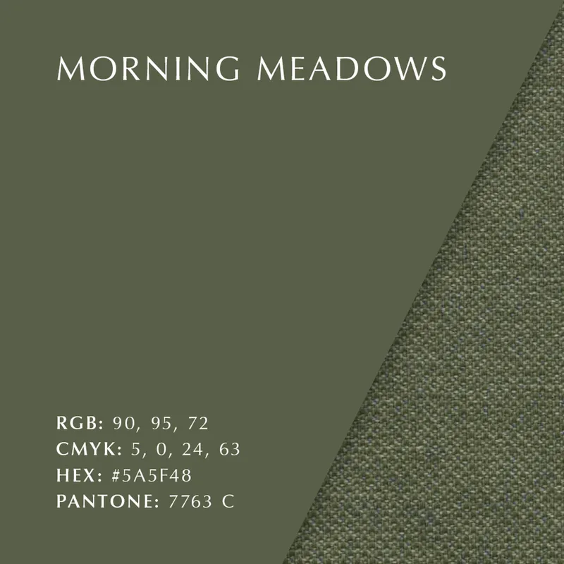 A Conversation Piece Upholstery ottoman | reservedel by UMAGE in Morning Meadows – product photo