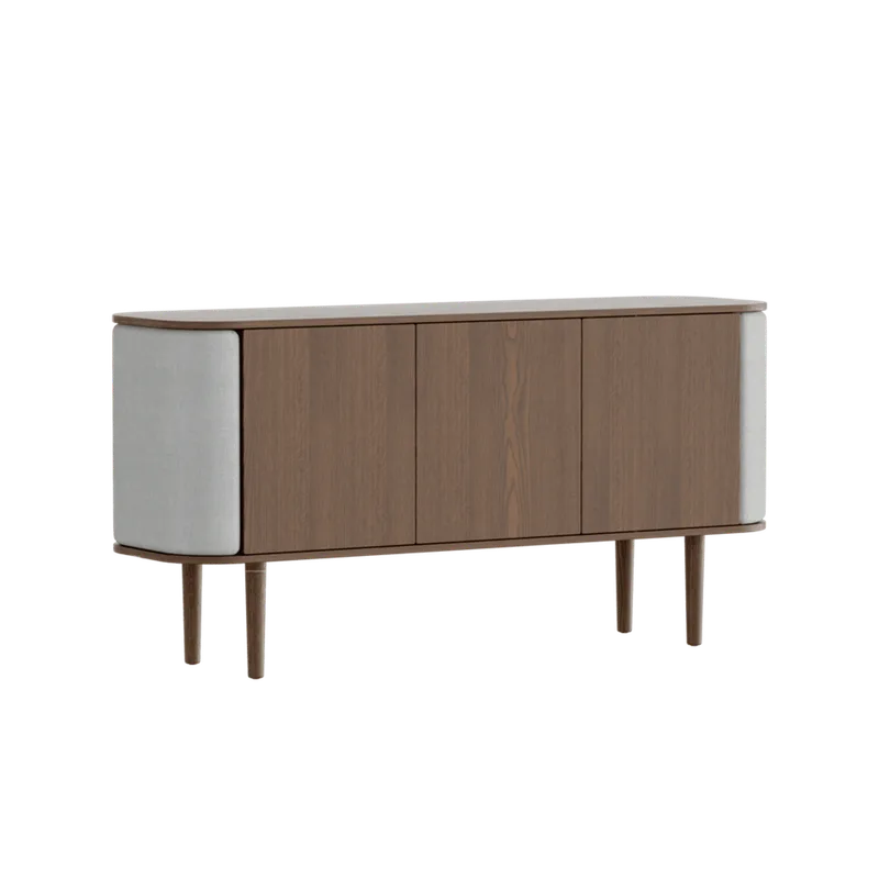 Treasures | 3-dørs skab van UMAGE in Dark Oak, Sterling – productfoto