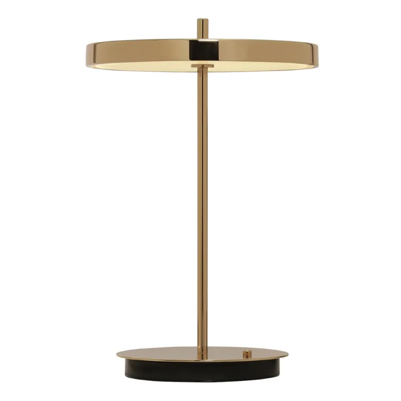 Asteria Move Monochrome | bærbar lampe van UMAGE in Polished Brass – productfoto