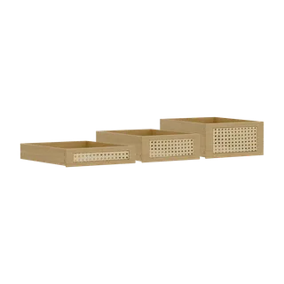 Trays Storage | reservedel de UMAGE en Oak, Venetian Cane – photo du produit 2 sur 2