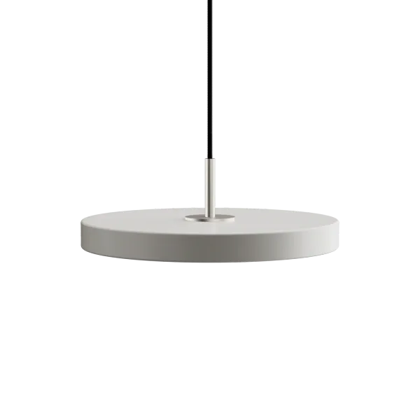 Asteria | pendellampe by UMAGE in Nuance Mist, Steel Top, Mini – product photo