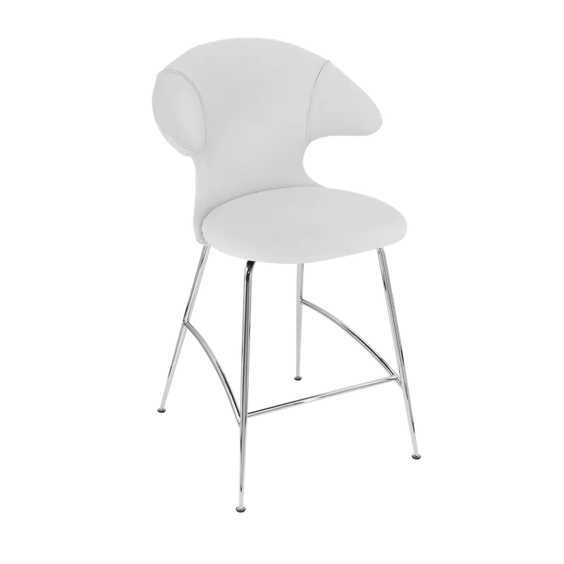Time Flies | counterstol by UMAGE in Sterling, Chrome – product photo
