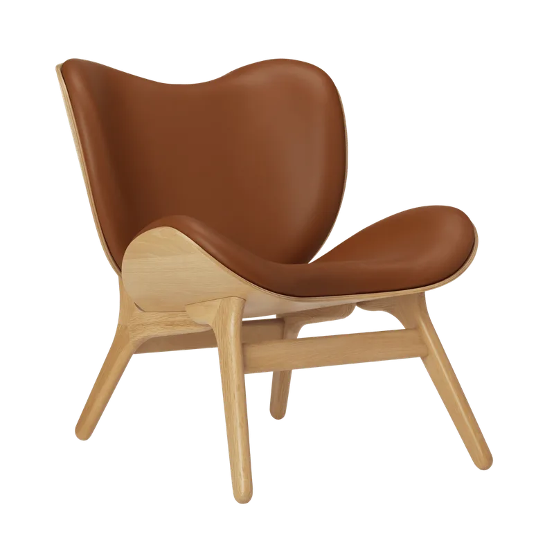 A Conversation Piece | loungestol, lav de UMAGE en Oak, Cognac – photo du produit
