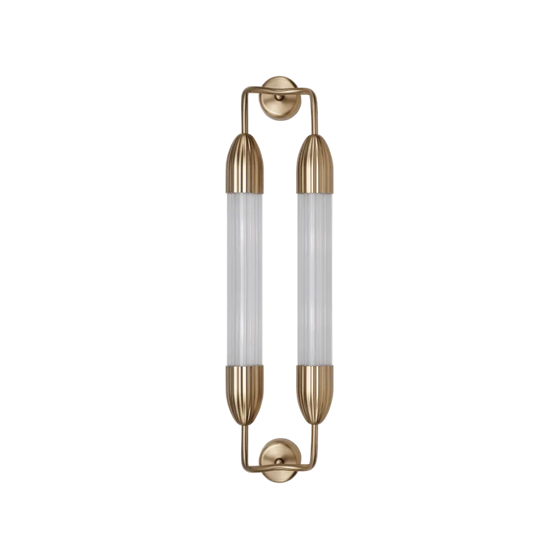 Lemon Squeeze | væglampe, double by UMAGE in Plated Brass, Short – product photo