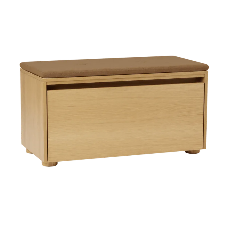 Hideaway | bænk van UMAGE in Oak, Sugar Brown – productfoto 2 van 2