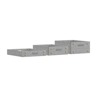 Trays Storage | reservedel de UMAGE en Felt, Silver Grey – photo du produit 2 sur 2