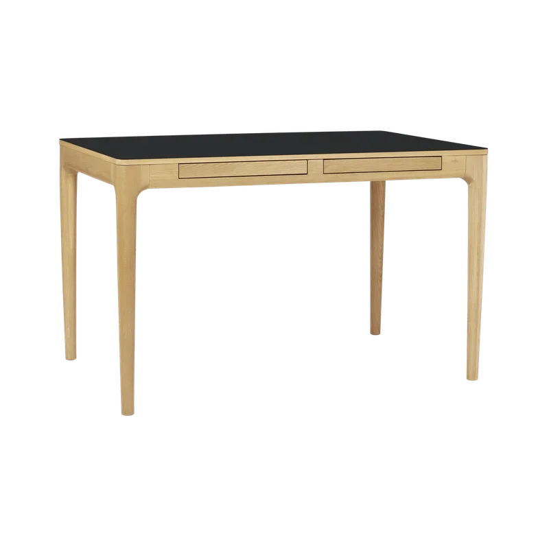 Heart'n'Soul | skrivebord van UMAGE in Obsidian Black – productfoto