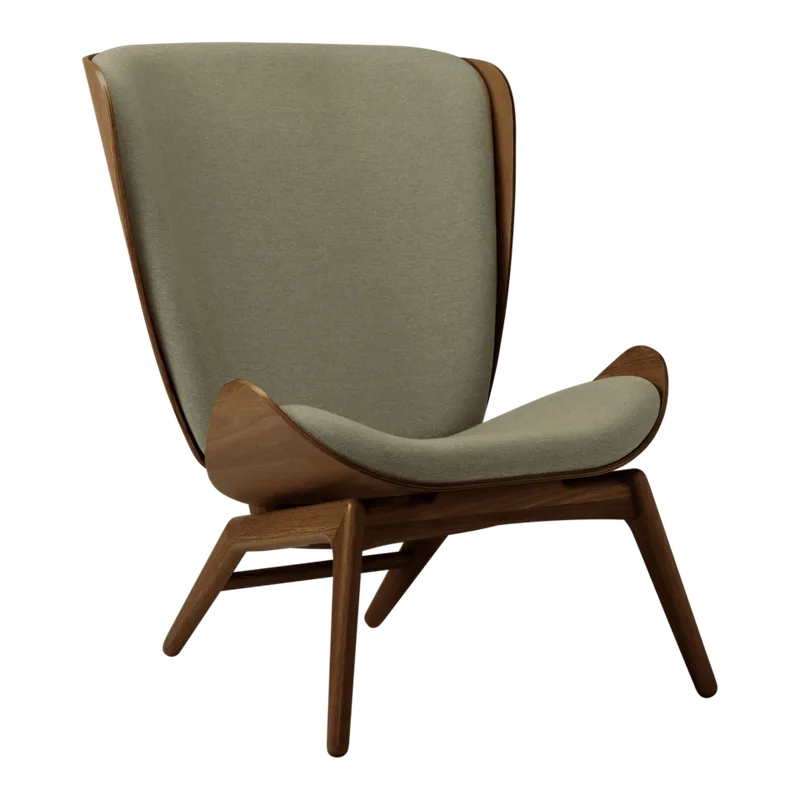 The Reader | lænestol by UMAGE in Dark Oak, Morning Meadows – product photo
